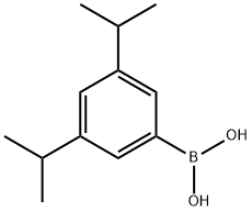 Boronic acid, B-[3,5-bis(1-methylethyl)phenyl]- Structure
