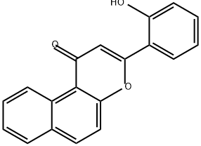 1H-Naphtho[2,1-b]pyran-1-one, 3-(2-hydroxyphenyl)- Structure