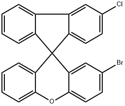 2′-Bromo-3-chlorospiro[9H-fluorene-9,9′-[9H]xanthene] Structure