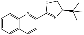 (R)-4-(tert-Butyl)-2-(quinolin-2-yl)-4,5-dihydrooxazole Structure