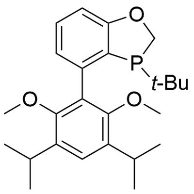 1,3-Benzoxaphosphole, 4-[2,6-dimethoxy-3,5-bis(1-methylethyl)phenyl]-3-(1,1-dimethylethyl)-2,3-dihydro- Structure