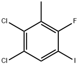 1,2-Dichloro-4-fluoro-5-iodo-3-methylbenzene Structure