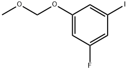 1-Fluoro-3-iodo-5-(methoxymethoxy)benzene Structure