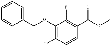 methyl 3-(benzyloxy)-2,4-difluorobenzoate Structure