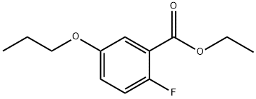 Ethyl 2-fluoro-5-propoxybenzoate Structure