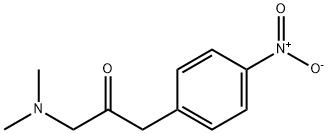 2-Propanone, 1-(dimethylamino)-3-(4-nitrophenyl)- Structure