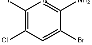 2-Pyridinamine, 3-bromo-5-chloro-6-fluoro- Structure