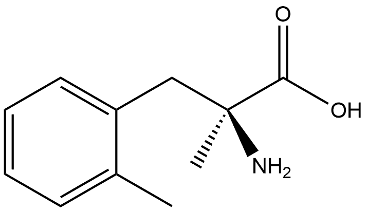 L-Phenylalanine, α,2-dimethyl- Structure