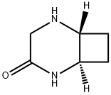 rac-(1R,6R)-2,5-diazabicyclo[4.2.0]octan-3-one, trans Structure