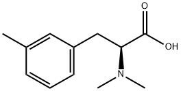 (2S)-2-(dimethylamino)-3-(3-methylphenyl)propanoic acid Structure