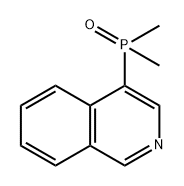 Isoquinoline, 4-(dimethylphosphinyl)- 구조식 이미지