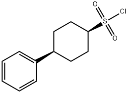 (1s,4s)-4-phenylcyclohexane-1-sulfonyl chloride, cis Structure