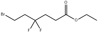 ethyl 6-bromo-4,4-difluorohexanoate Structure