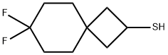 7,7-difluorospiro[3.5]nonane-2-thiol Structure