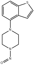 1-(1-benzothiophen-4-yl)-4-nitrosopiperazine 구조식 이미지
