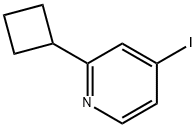 2-cyclobutyl-4-iodopyridine Structure