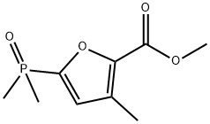 methyl 5-(dimethylphosphoryl)-3-methylfuran-2-carboxylate Structure