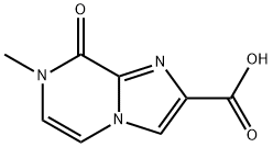 7-methyl-8-oxo-7H,8H-imidazo[1,2-a]pyrazine-2-carboxylic acid Structure