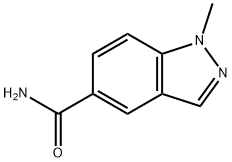 1-methyl-1H-indazole-5-carboxamide Structure