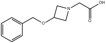 2-[3-(benzyloxy)azetidin-1-yl]acetic acid Structure