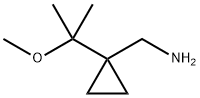 1-[1-(2-methoxypropan-2-yl)cyclopropyl]methanamine Structure