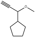 (1-methoxyprop-2-yn-1-yl)cyclopentane 구조식 이미지