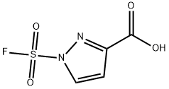 1-(fluorosulfonyl)-1H-pyrazole-3-carboxylic acid Structure