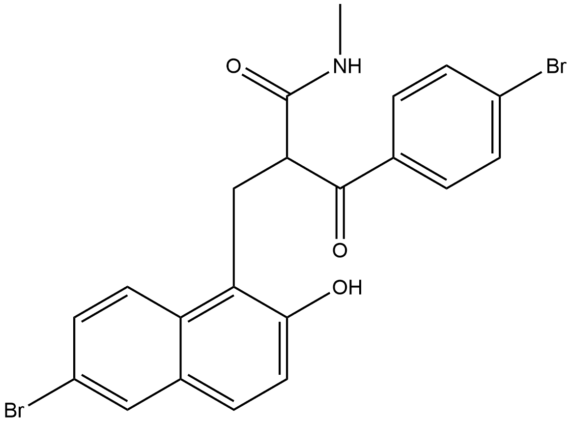 SIRT2 inhibitor 56 Structure