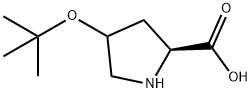 L-Proline, 4-(1,1-dimethylethoxy)- Structure