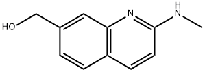 (2-(Methylamino)quinolin-7-yl)methanol Structure