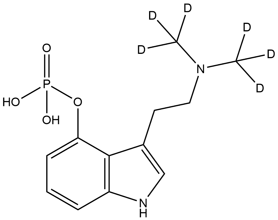 Psilocybin-d6 Structure