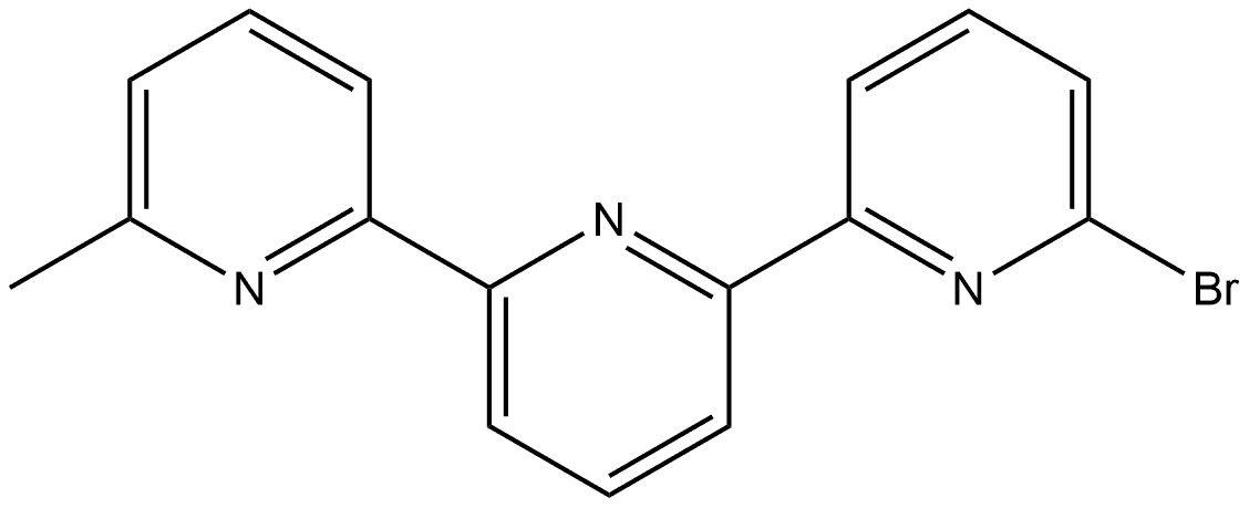 6-bromo-6''-methyl-2,2':6',2''-terpyridine Structure