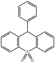9H-Thioxanthene, 9-phenyl-, 10,10-dioxide Structure
