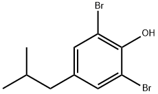 2,6-Dibromo-4-isobutylphenol Structure