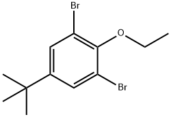 1,3-Dibromo-5-(tert-butyl)-2-ethoxybenzene Structure