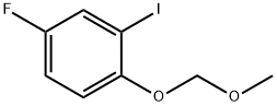 4-Fluoro-2-iodo-1-(methoxymethoxy)benzene Structure