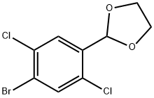 2-(4-bromo-2,5-dichlorophenyl)-1,3-dioxolane Structure