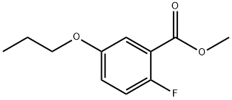 Methyl 2-fluoro-5-propoxybenzoate Structure