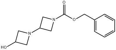 [1,3'-Biazetidine]-1'-carboxylic acid, 3-hydroxy-, phenylmethyl ester 구조식 이미지