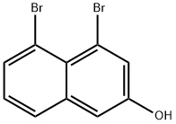 2-Naphthalenol, 4,5-dibromo- 구조식 이미지