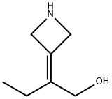 1-Butanol, 2-(3-azetidinylidene)- Structure