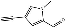 4-ethynyl-1-methyl-1H-pyrrole-2-carbaldehyde Structure
