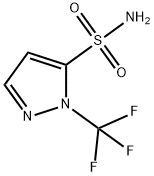 1-(trifluoromethyl)-1H-pyrazole-5-sulfonamide Structure