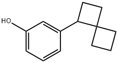 3-{spiro[3.3]heptan-1-yl}phenol 구조식 이미지