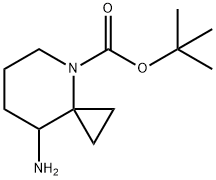 tert-butyl 8-amino-4-azaspiro[2.5]octane-4-carboxylate Structure