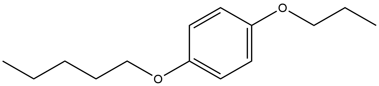 1-(Pentyloxy)-4-propoxybenzene Structure