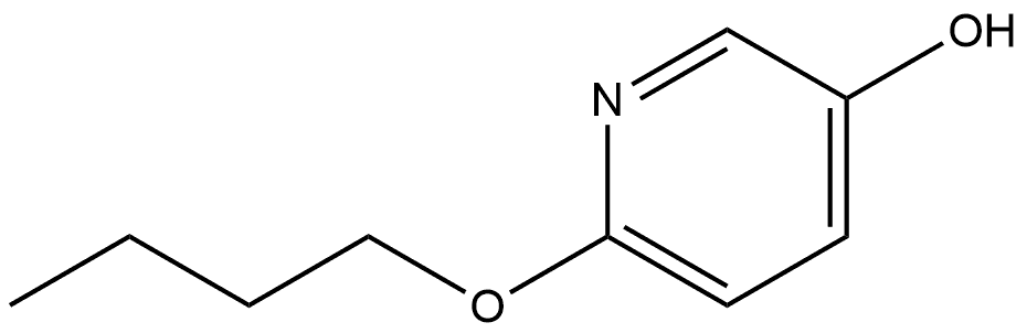 6-Butoxy-3-pyridinol Structure