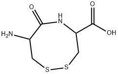 7-Amino-6-oxo-1,2,5-dithiazocane-4-carboxylic acid Structure