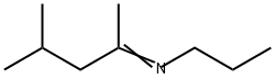 1-Propanamine, N-(1,3-dimethylbutylidene)- 구조식 이미지