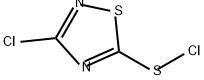 1,2,4-Thiadiazole-5-sulfenyl chloride, 3-chloro- (8CI,9CI) 구조식 이미지